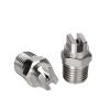 Stainless Steel Flat Spray Nozzle, High Pressure, NPT-BSPT Thread, Multiple Sizes, 1 Pc. (3/8 8020) view 1