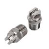 Stainless Steel Flat Spray Nozzle, High Pressure, NPT-BSPT Thread, Multiple Sizes, 1 Pc. (3/8 8020) view 4