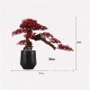 Artificial Maple Bonsai Tree with Ceramic Vase view 2