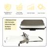 Dough Sheeter with Stainless Steel Worktop, Adjustable Thickness for Pizza Dough and Fudge Crust view 4