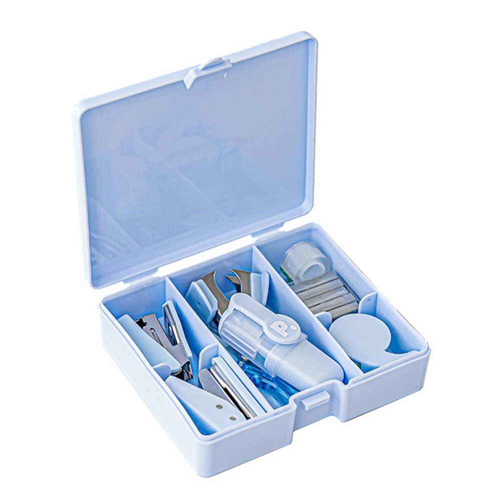 8-Piece Office and Craft Organizer Set with Stapler