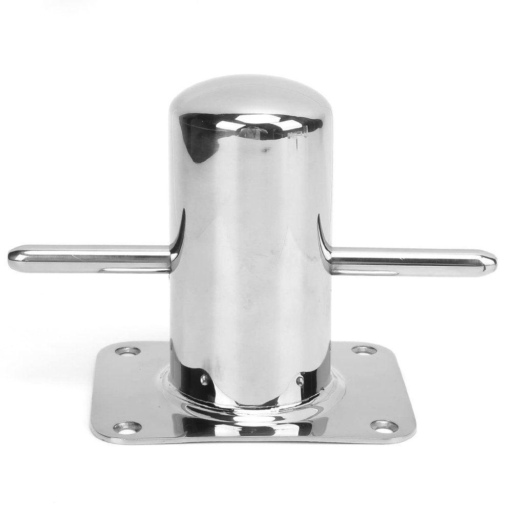 BauphryX 316 Stainless Steel Single Mooring Bollard, 120 mm