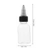 HYTROVE 10-Pack 25 mL Transparent Plastic Cosmetic Bottles with Screw Caps view 2