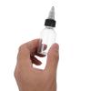 HYTROVE 10-Pack 25 mL Transparent Plastic Cosmetic Bottles with Screw Caps view 3