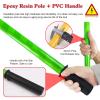 Insulated Rescue Hook for Electric Vehicles, Non-Conductive High-Voltage Safety Tool, 16-Inch Hook, Yellow, 1 m view 2