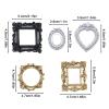 Mini Vintage Frames Set - 5 Pieces view 2