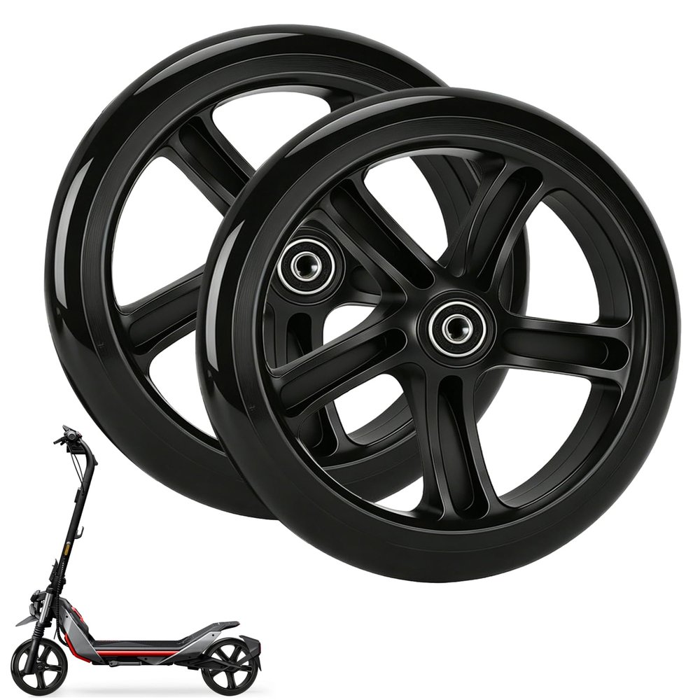 Infreecs 2-Pack 200 mm Scooter Wheels, Stunt Scooter Replacement Wheels