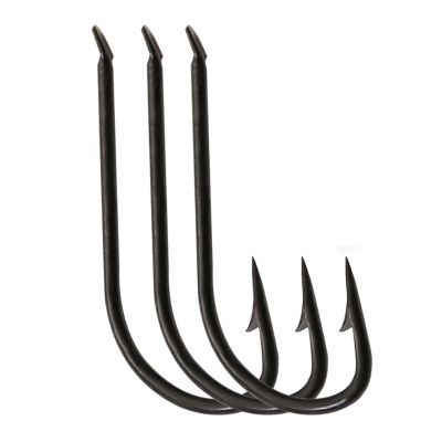 BCJMKDX Fishing Hooks Set, 100 Pieces, Carbon Steel, Carp Fishing Accessories, Soft Lures, Jig Head Hooks for Riverbanks (11)