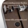 Clip-On Wooden Bedside Shelf with Cup Holder view 4