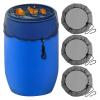Adjustable Mesh Cover for Rain Barrels, 60–120 cm, 15 pcs (80 cm, 4 pcs) view 1