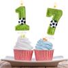 Mavouri Football Candle 7th Birthday Boy view 4