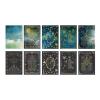 Omabeta Star-Moon Pattern Scrapbooking Paper view 1