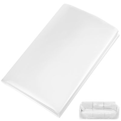 STOBAZA Durable Plastic Storage Cover for Sofas and Boxes