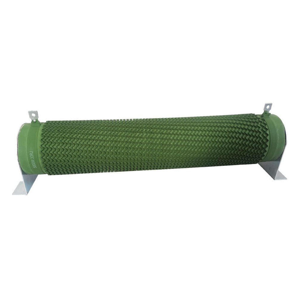 High-Power Braking Resistor with Corrugated Wire Winding and Aging Test (5000 W, 30 Ohms)