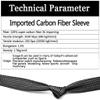 1-Piece 5 m Braided Carbon Fiber Cable Sleeve, High-Density Flexible, 6 mm view 2