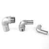 90-Degree Stainless Steel 304 Angled Hose Connector with Male Thread, Compatible with 6–50 mm Hose Inner Diameters (1-1/2 in x 32 mm) view 2