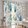 Nautical Coastal Curtains with Sea Life, Blackout Curtains view 2