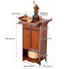 Personal Shrine Altar Table with Drawer, 31.5 in view 2