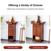 Personal Shrine Altar Table with Drawer, 31.5 in view 4