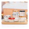 NIUHUAHUI Glass Butter Dish, Red view 4