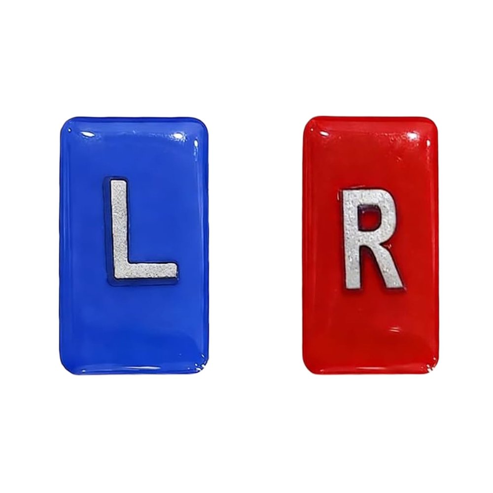 Kaeltsyn 2-Piece X-Ray Marker Set for Radiographers and Dentists, Small Rectangular Resin Radiology Markers with Tape