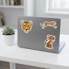 60-Piece Leopard Sticker Set view 4