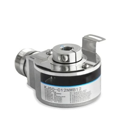 2026KJ50 Through-Hole 6–15 mm Absolute Encoder, Gray Code, 5/6/8/10/12 Bit, NPN and PNP Output, Single-Turn (12 Bit, 14 mm)