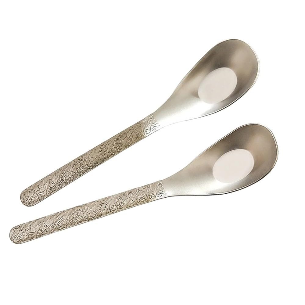 ReachMall Pure Spoon, Heat-Resistant and Lightweight Utensil for Camping, Hiking, and Outdoor Dining, 17.2 cm