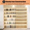 Metal Marble Tile Sample Display Stand, Wall-Mounted, 12 Compartments (White, 9/12/15/19 Compartments) view 3