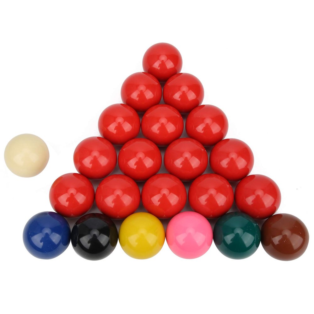 Cryfokt 22-Piece High-Quality Snooker Billiard Ball Set, 2.1 in
