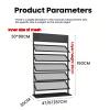 Sturdy Metal Tile Display Stand view 2
