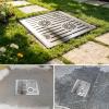 CMYCYDDPLY Stainless Steel Drain Grate, Rectangular Drain Cover with Frame, Drainage Grating for Garden, Yard and Walkway (30 x 60 x 3 cm/12 x 24 x 1.2 in) view 2