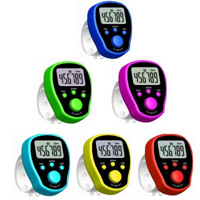 Digital Lap Counter with LED Hand Clicker
