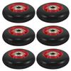 TOYANDONA 6-Pack Fitness Equipment Replacement Rollers, PP/PA, 8 mm Bore, Wear-Resistant view 1