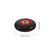 TOYANDONA 6-Pack Fitness Equipment Replacement Rollers, PP/PA, 8 mm Bore, Wear-Resistant view 2