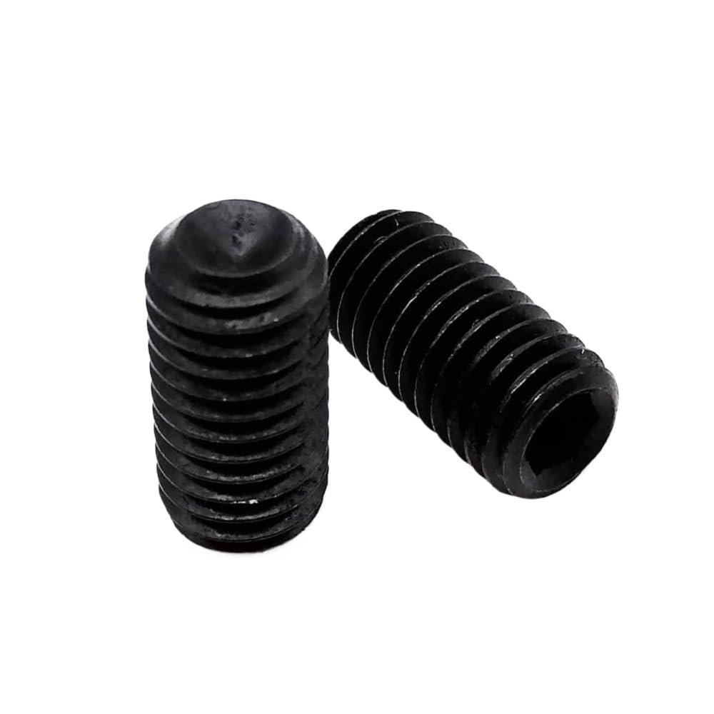 Hex Socket Set Screws with Cup Point, 50 pcs, 916 Grade 12.9 Steel, M1.6–M16, 2–50 mm (20 mm, M3, 50 pcs)