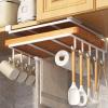 Kitchen Hanging Organizer with Hooks and Holders view 4