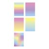 folia 766 - Rainbow Gloss Paper, 22.5 x 32 cm, 100 g/m², 10 Sheets view 2