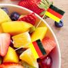 Food Picks - Paper, Germany Flag Cupcake Toppers view 3
