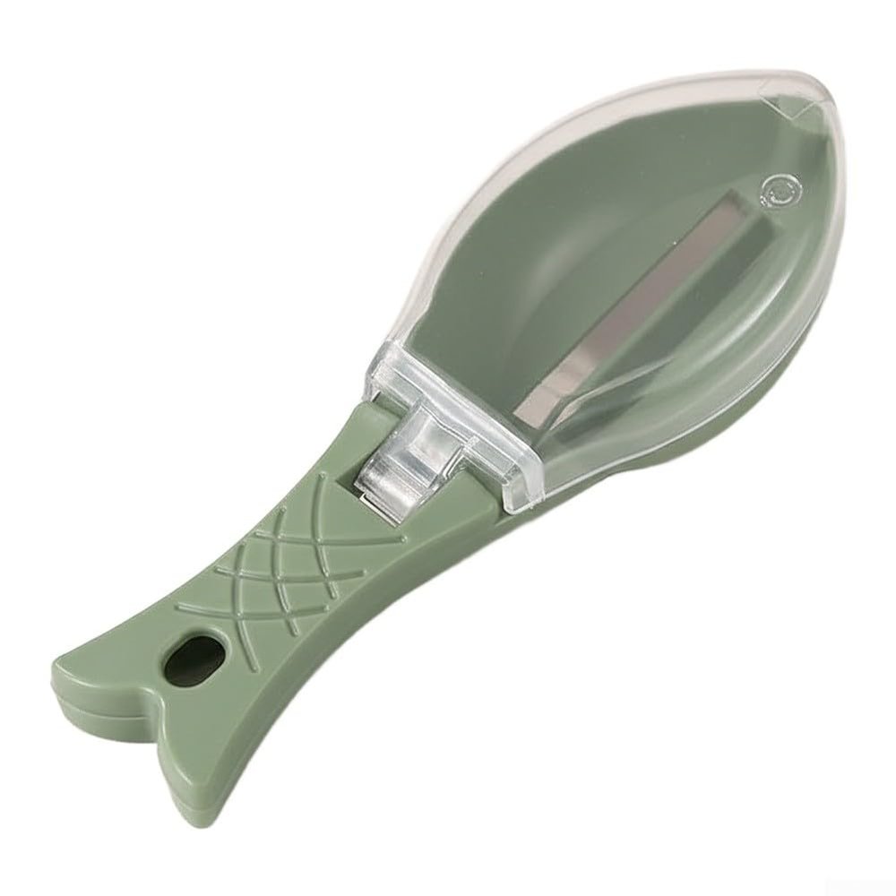 Fish Scaler Tool with Non-Slip Grip (Nordic Green)