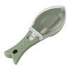Fish Scaler Tool with Non-Slip Grip (Nordic Green) view 1
