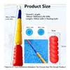 Swimming Pool Lane Divider Safety Rope with Buoys view 2