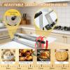 TDSYOCG Compact Manual Dough Sheeter, Stainless Steel, Adjustable 0–25 mm, Foldable and Portable view 3