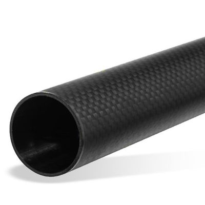 Wzmazingly 3 mm Thick Carbon Fiber Tube, 9 mm × 57 mm, Matte, 3K Roll-Wrapped, 1000 mm (12 × 6 mm)