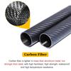 Wzmazingly 3 mm Thick Carbon Fiber Tube, 9 mm × 57 mm, Matte, 3K Roll-Wrapped, 1000 mm (12 × 6 mm) view 4