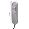 ZAWELIYO Electric Recliner Sofa Switch Control, ABS, Black view 3