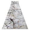 rugsx LOTUS Marble Non-Slip Runner Rug 21136, Washable, Beige, 120 × 920 cm view 1
