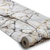 rugsx LOTUS Marble Non-Slip Runner Rug 21136, Washable, Beige, 120 × 920 cm view 2