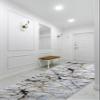 rugsx LOTUS Marble Non-Slip Runner Rug 21136, Washable, Beige, 120 × 920 cm view 3
