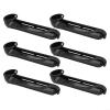NINMORTH Pool Table Pocket Rails, 30 cm, Black Plastic, 6-Pack view 1